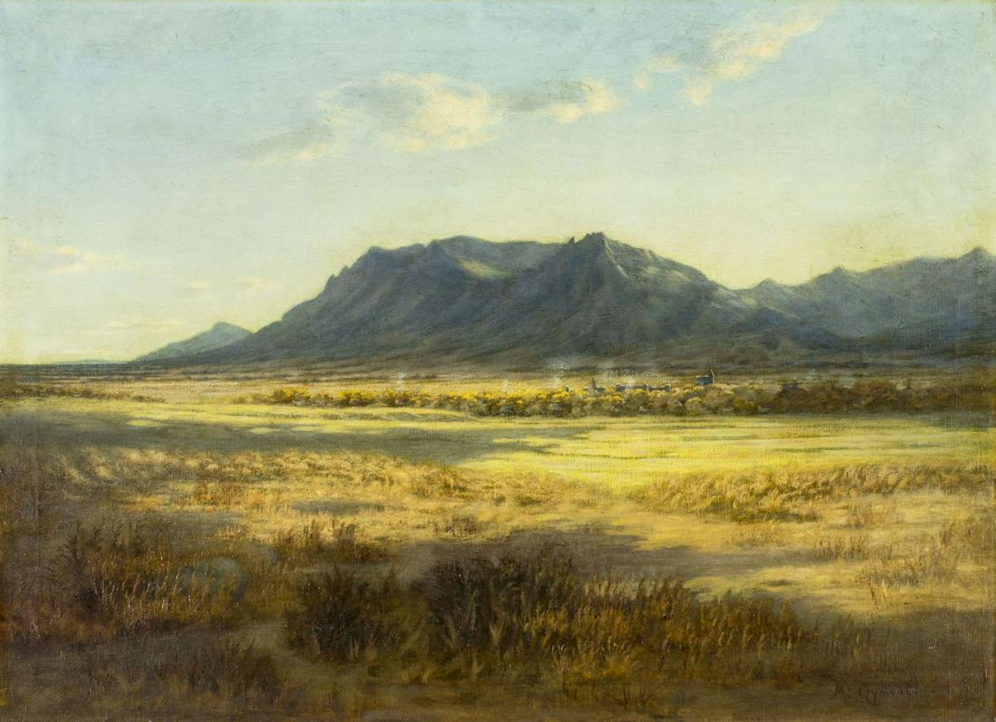 John McClymont (UK,CO,1858-1934) oil painting antique (1 of 12)