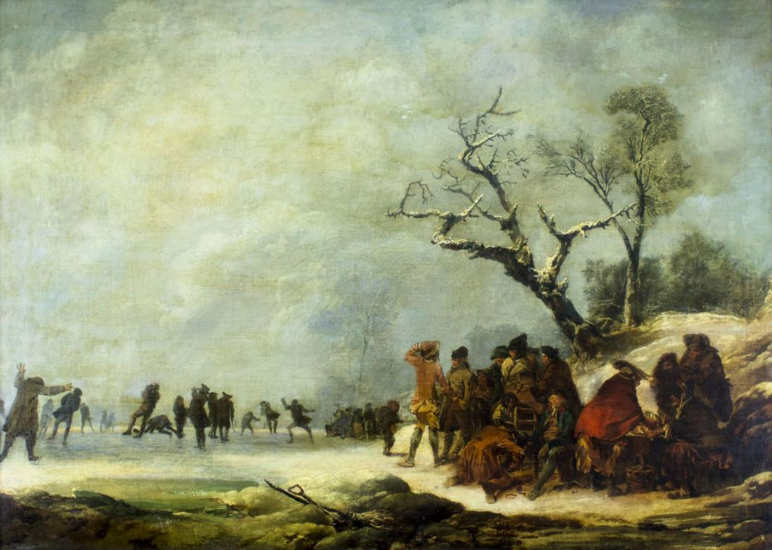 Philipp Jacob Loutherbourg II (UK,Germany,1740-1812) oil painting antique (1 of 15)