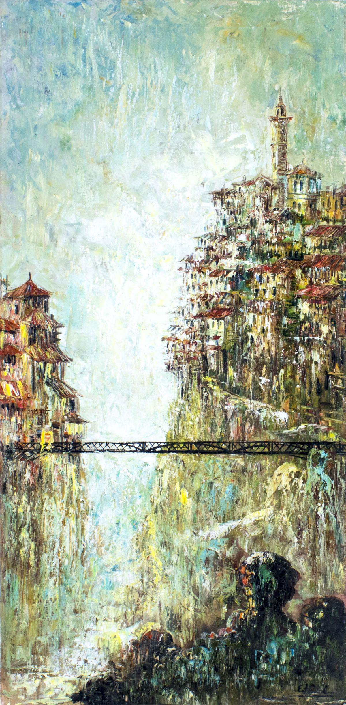 Julio Sanz Estanol (Spain,1929-2012) oil painting (1 of 12)