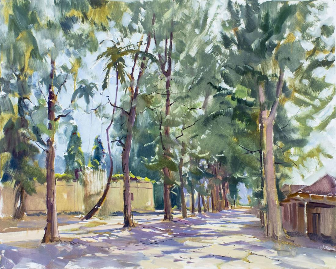 Peter Williams (NY,New Zealand,1934-2018) oil painting (1 of 12)