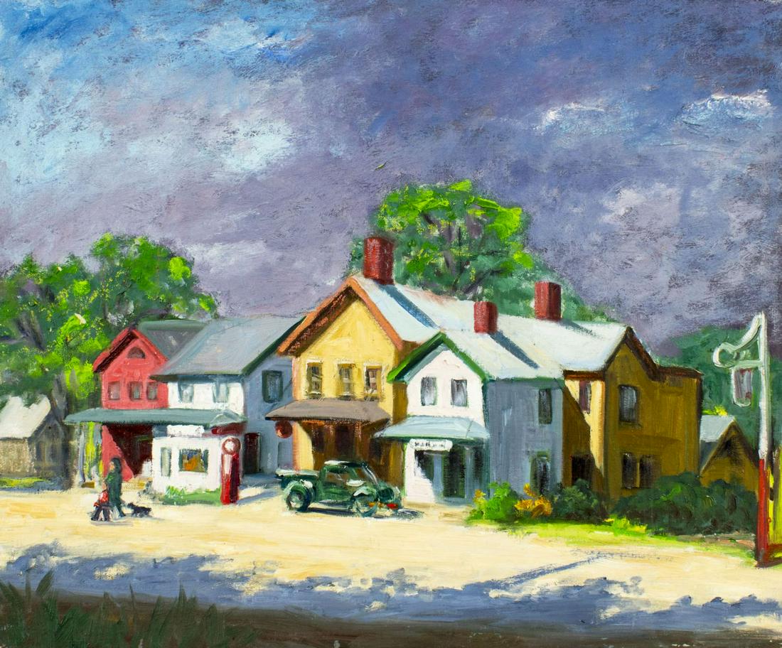 Ruth Andress Stone (PA,MO,1914-2006) oil painting (1 of 11)