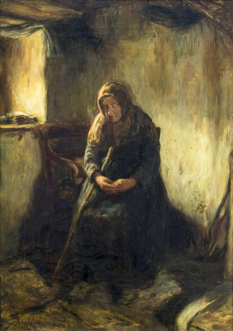 Hugh Cameron (UK,1835-1918) oil painting antique (1 of 12)