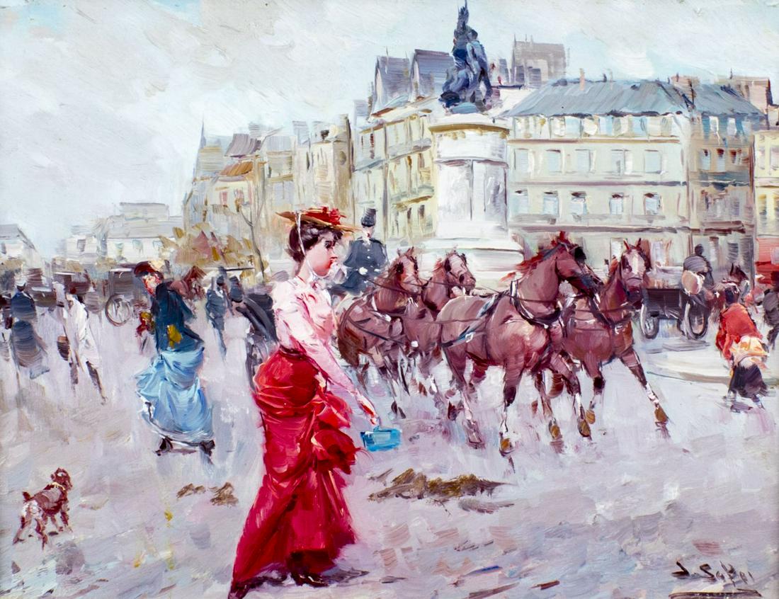 Juan Soler (Spain,1941-1984) oil painting (1 of 12)