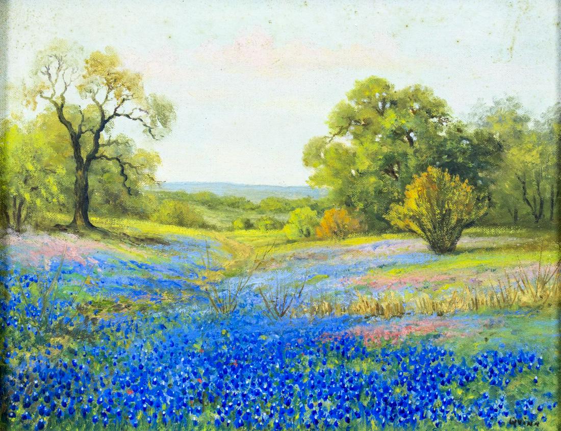 Quinn (Texas,mid 20C) oil painting (1 of 12)