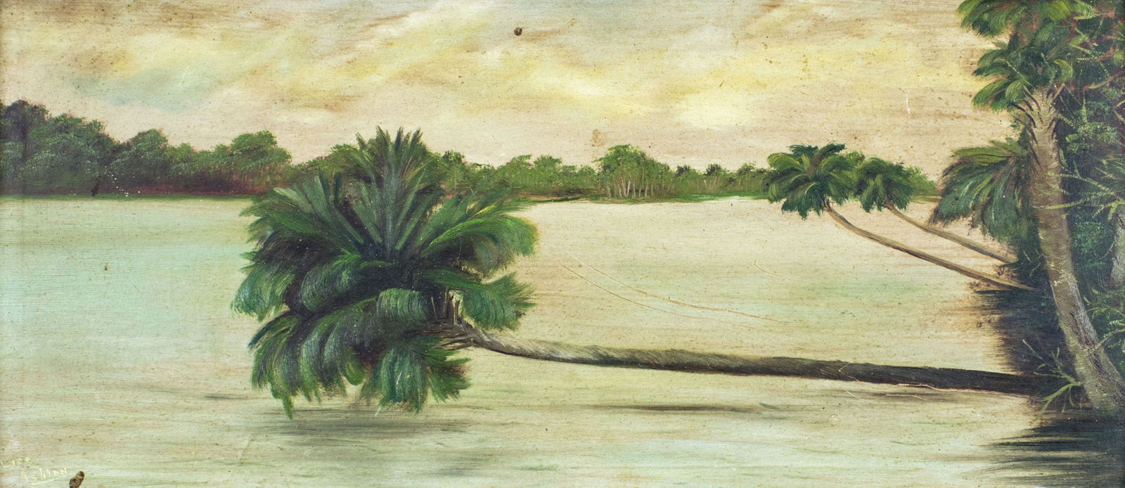 Alice Ashton (FL,early 20C) oil painting antique (1 of 12)