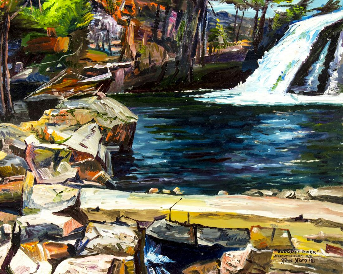 Stephen Story (NY,1915-1988) oil painting (1 of 12)