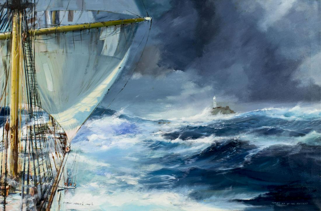 Robert Prunier Davis (RI,1929-2005) oil painting (1 of 12)