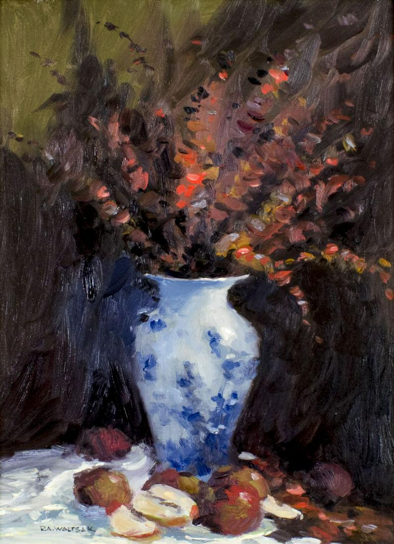 Robert Waltsak (NJ,b 1944) oil painting (1 of 12)