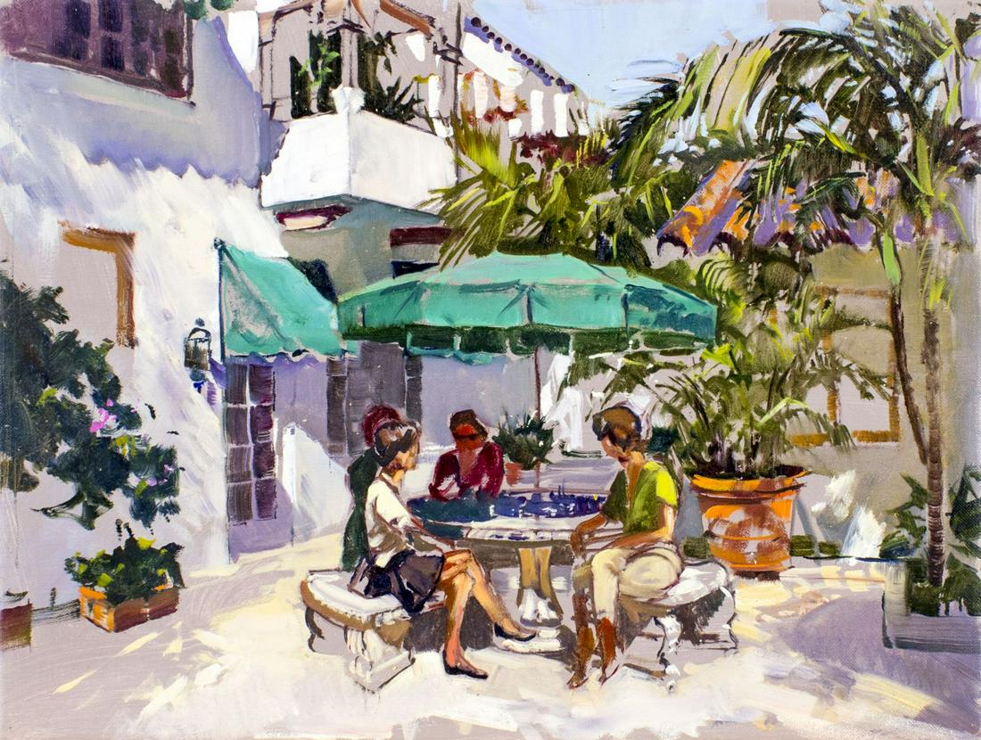 Peter Williams (NY,New Zealand,1934-2018) oil painting (1 of 10)