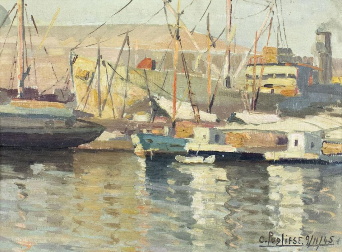 Cesar Pugliese (Argentina,1902-1979) oil painting (1 of 11)