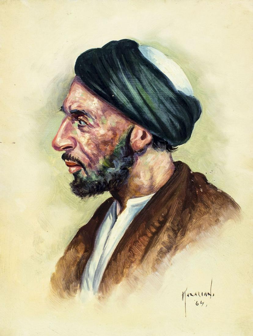 Alejke Kazarian (Russia,Armenia,1938-?) oil painting (1 of 10)