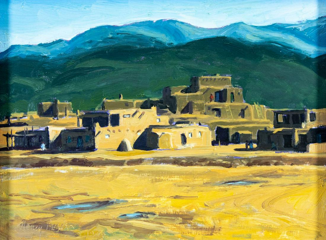 Nancy Boren (TX,b 1955) oil painting (1 of 12)