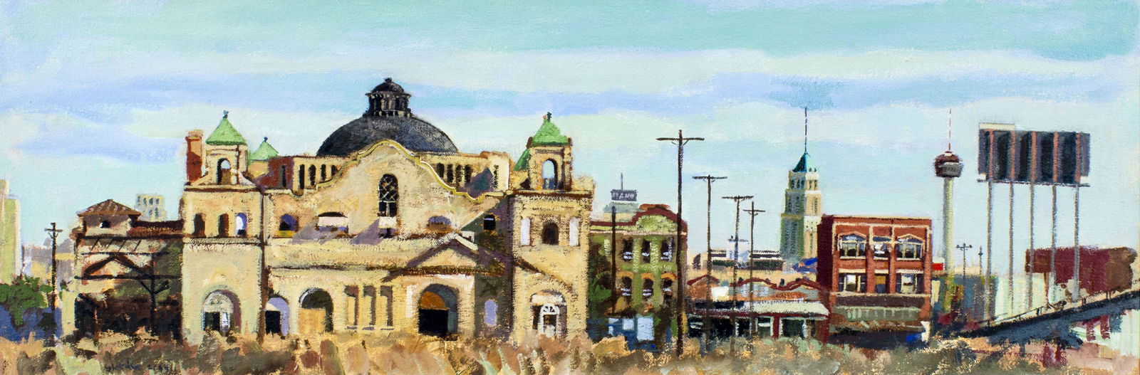 Robert Solotaire (ME,NY,1930-2008) oil painting (1 of 14)