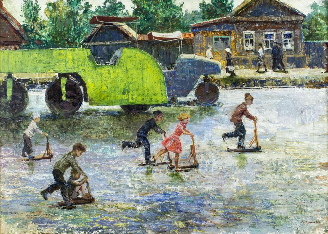 Marat Shanin (Russia,1928-2012) oil painting (1 of 13)