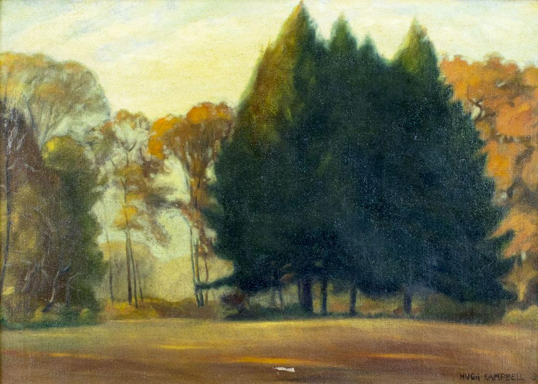 Hugh Campbell (NJ,1905-1997) oil painting (1 of 11)