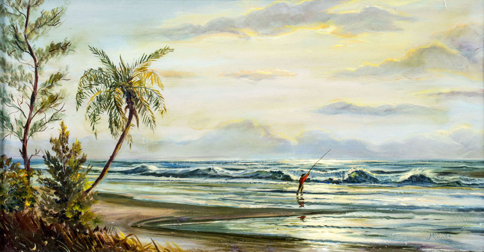 Mildred Miller (FL,NY,mid 20C) oil painting (1 of 12)