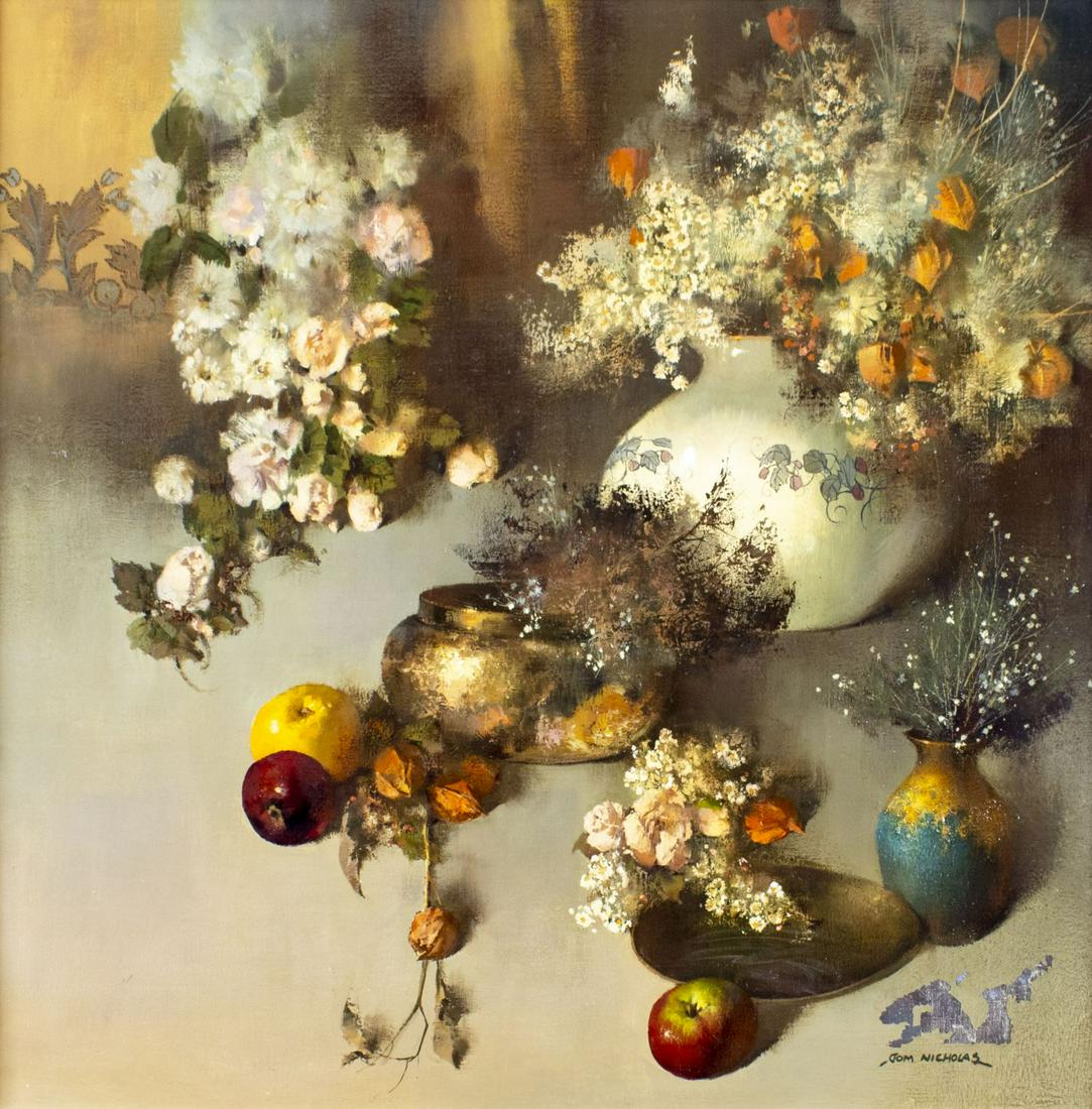 Tom Nicholas (MA,CT,1934-?) oil painting (1 of 12)