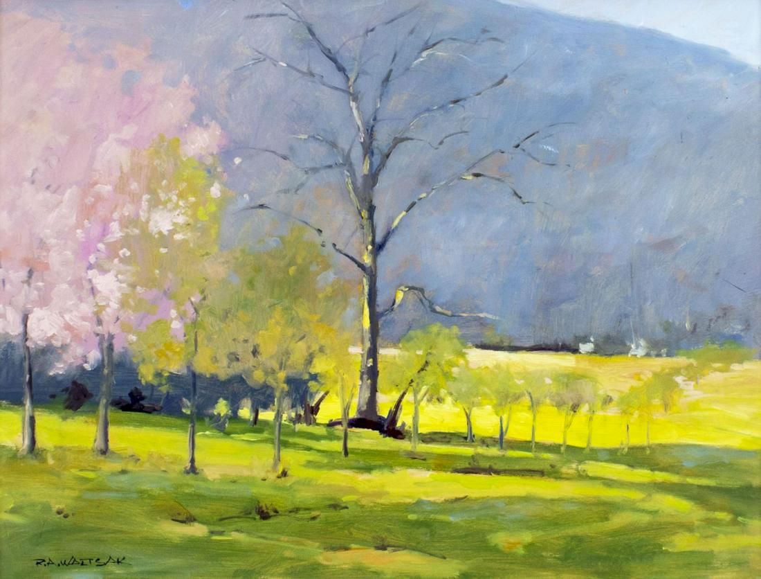 Robert Waltsak (NJ,b 1944) oil painting (1 of 12)