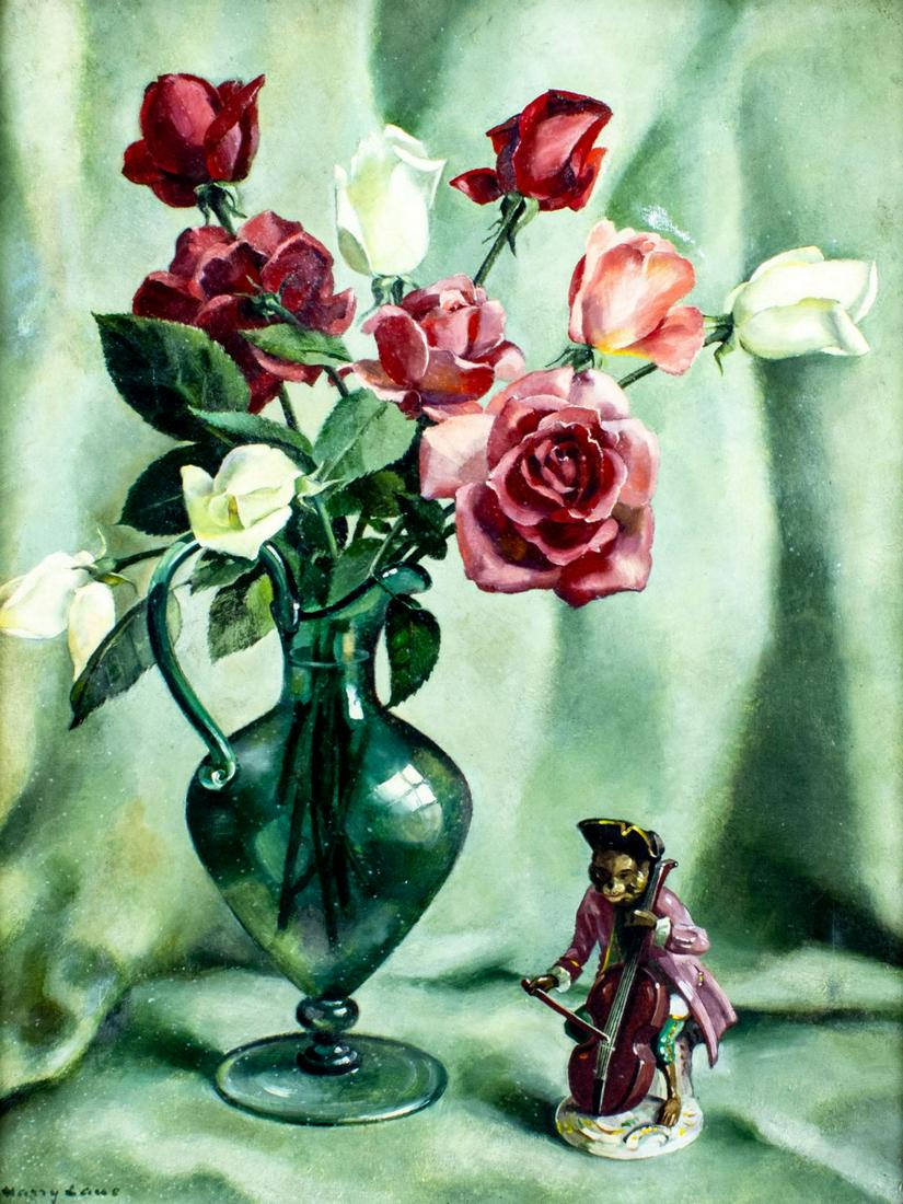 Harry Lane (NY,1891-1973) oil painting (1 of 12)