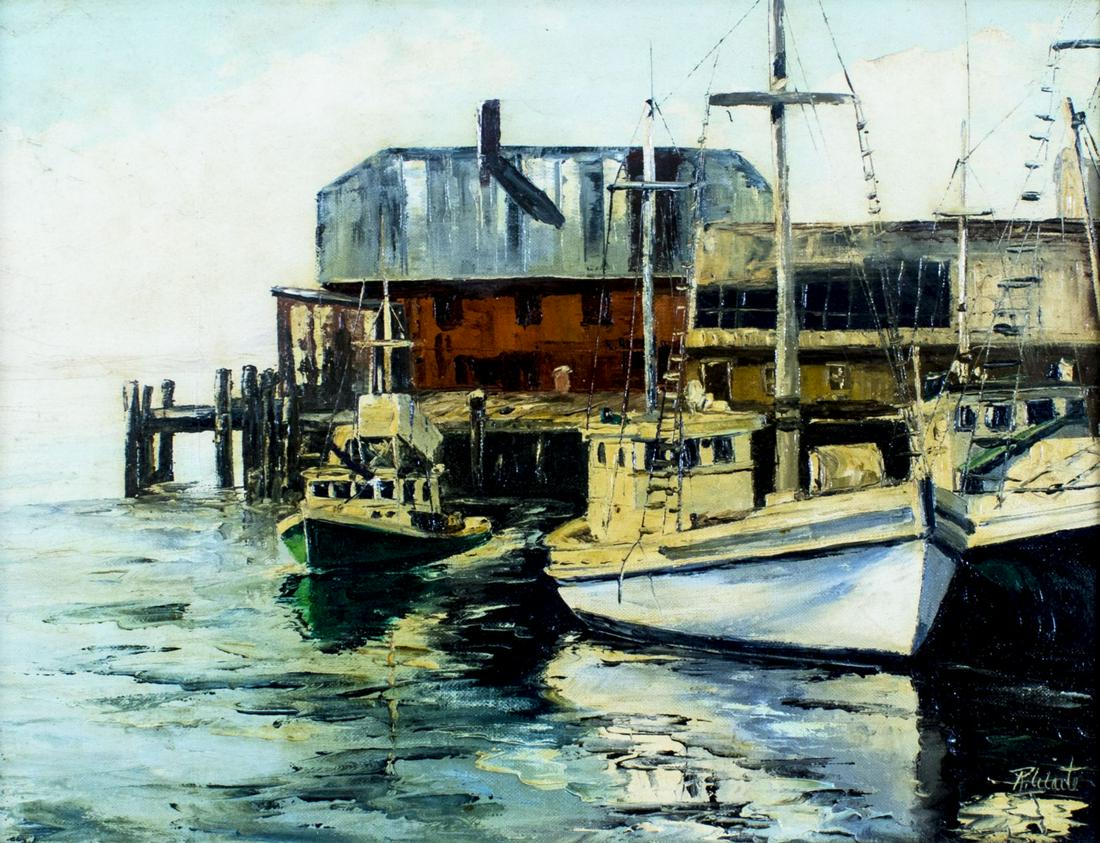 Ruth Waite (MA,1932-1992) oil painting (1 of 12)