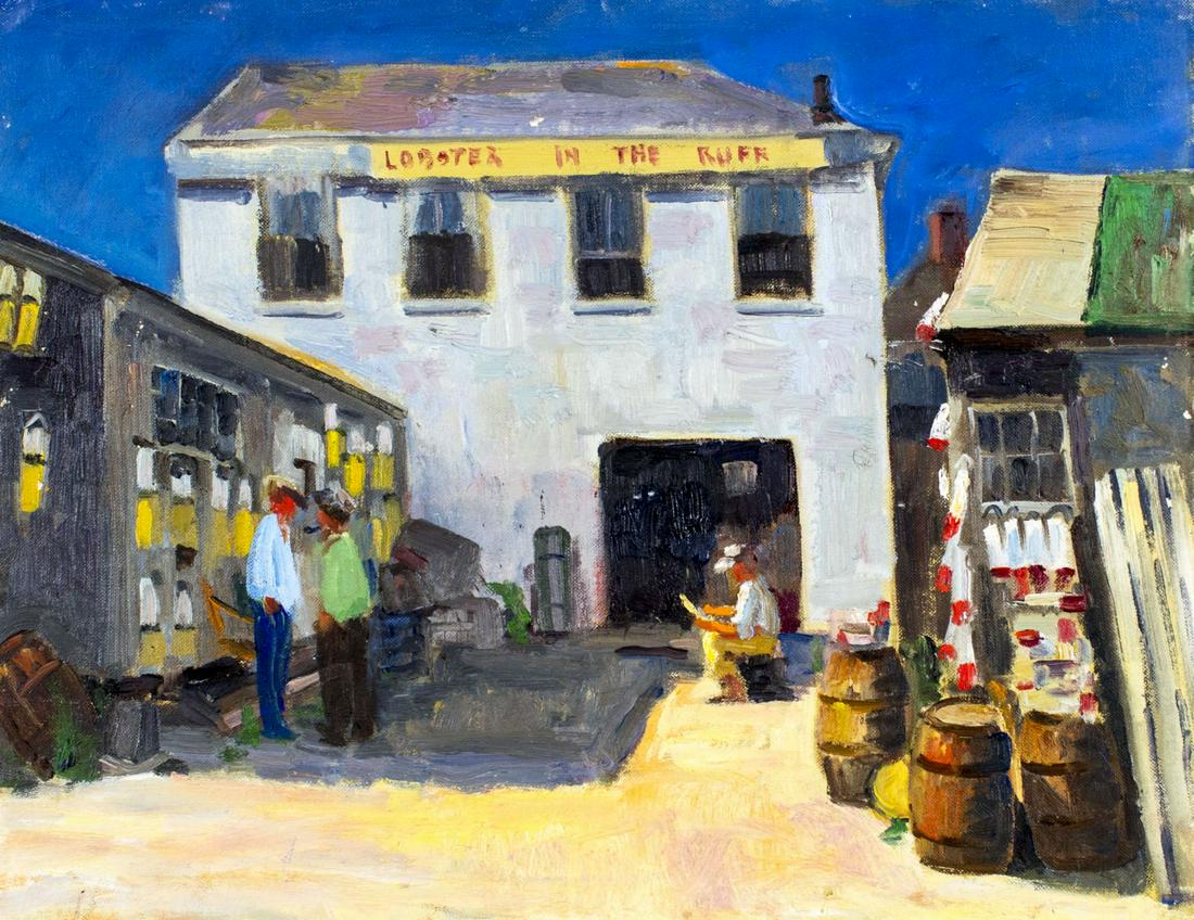 Ruth Andress Stone (PA,MO,1914-2006) oil painting (1 of 12)