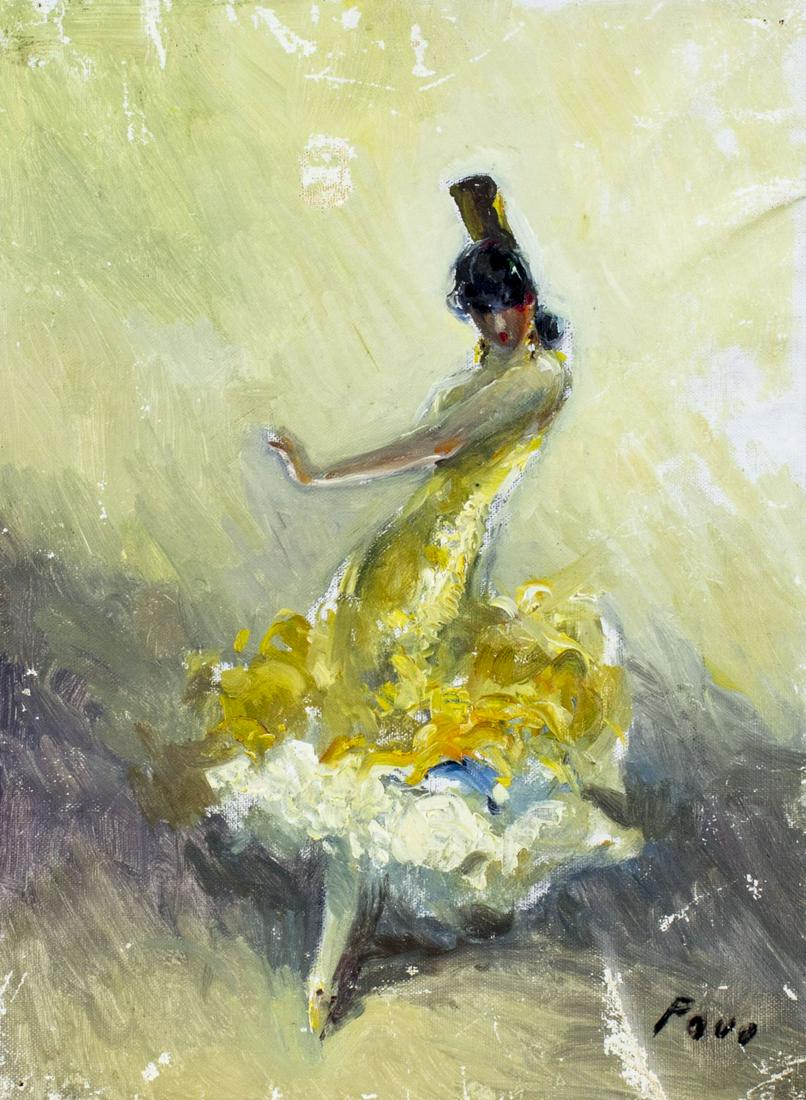 Francisco Povo (Spain,1879-1960) oil painting (1 of 12)