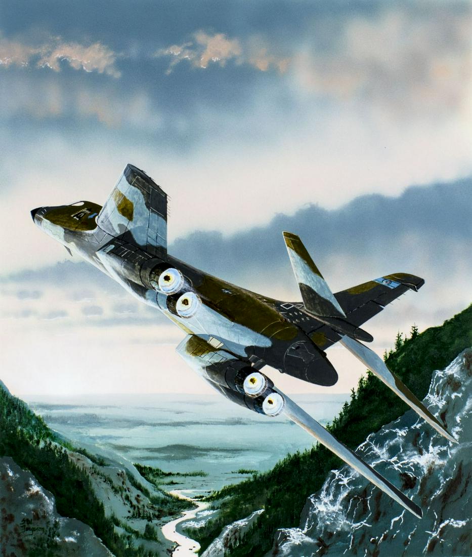 Steve Ferguson (US,born 1946) acrylic painting (1 of 11)