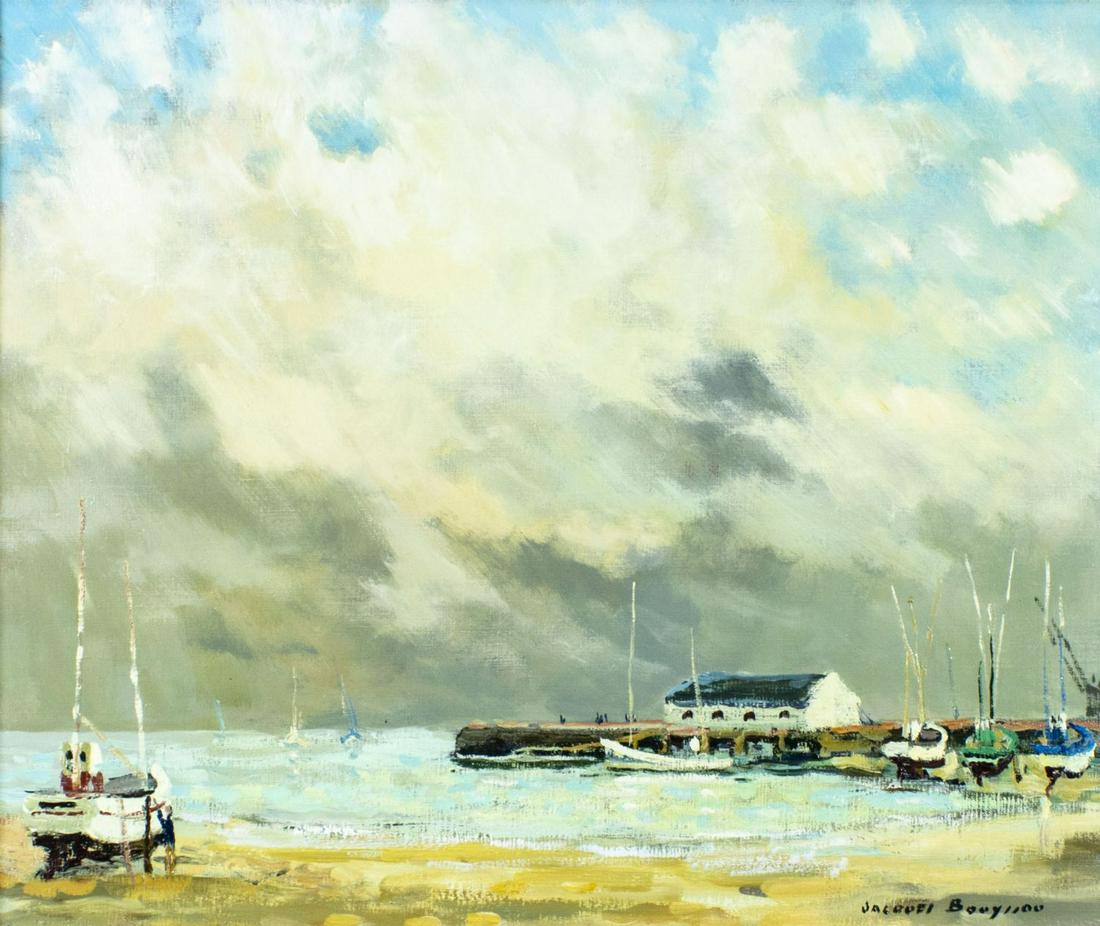 Jacques Bouyssou (France,1926-1997) oil painting (1 of 16)