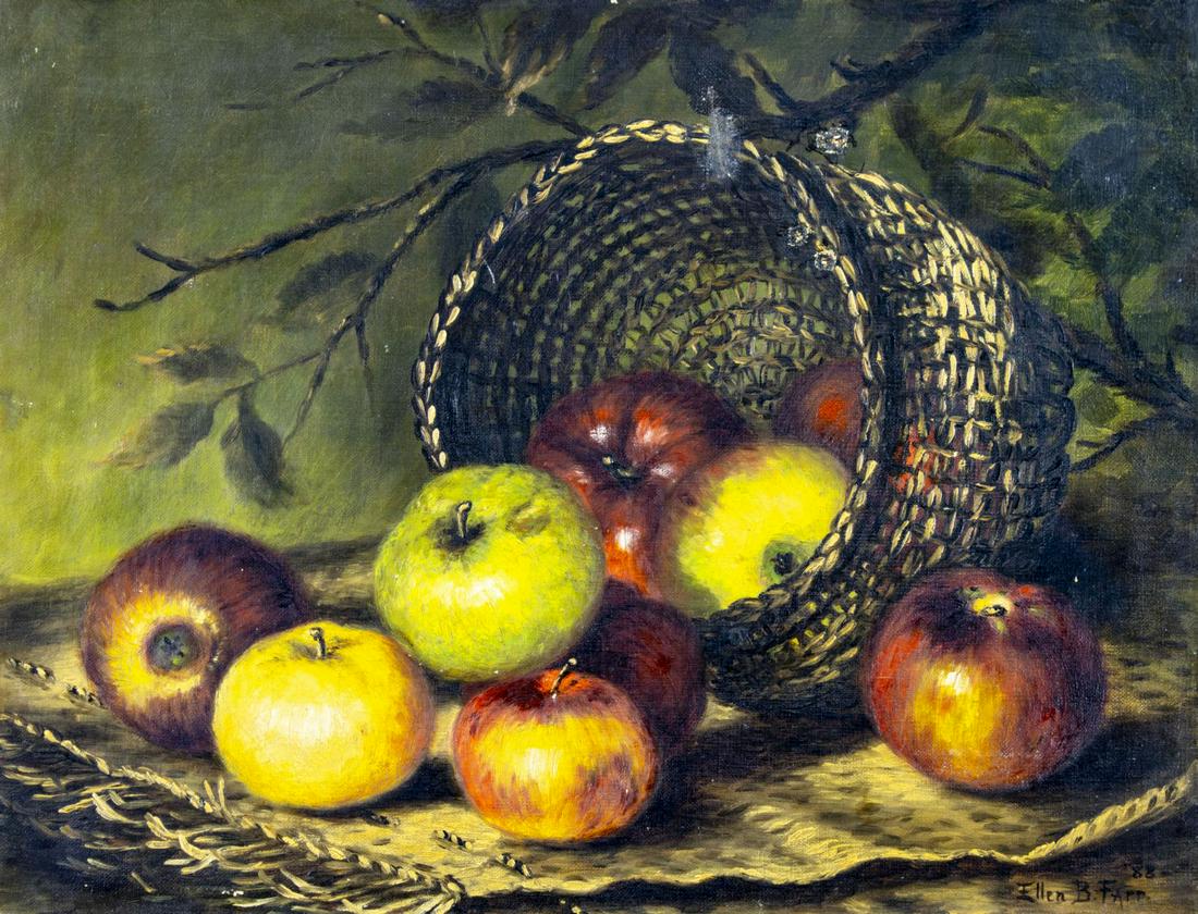 Ellen Farr (CA,NH,Italy,1840-1907) oil painting antique (1 of 11)