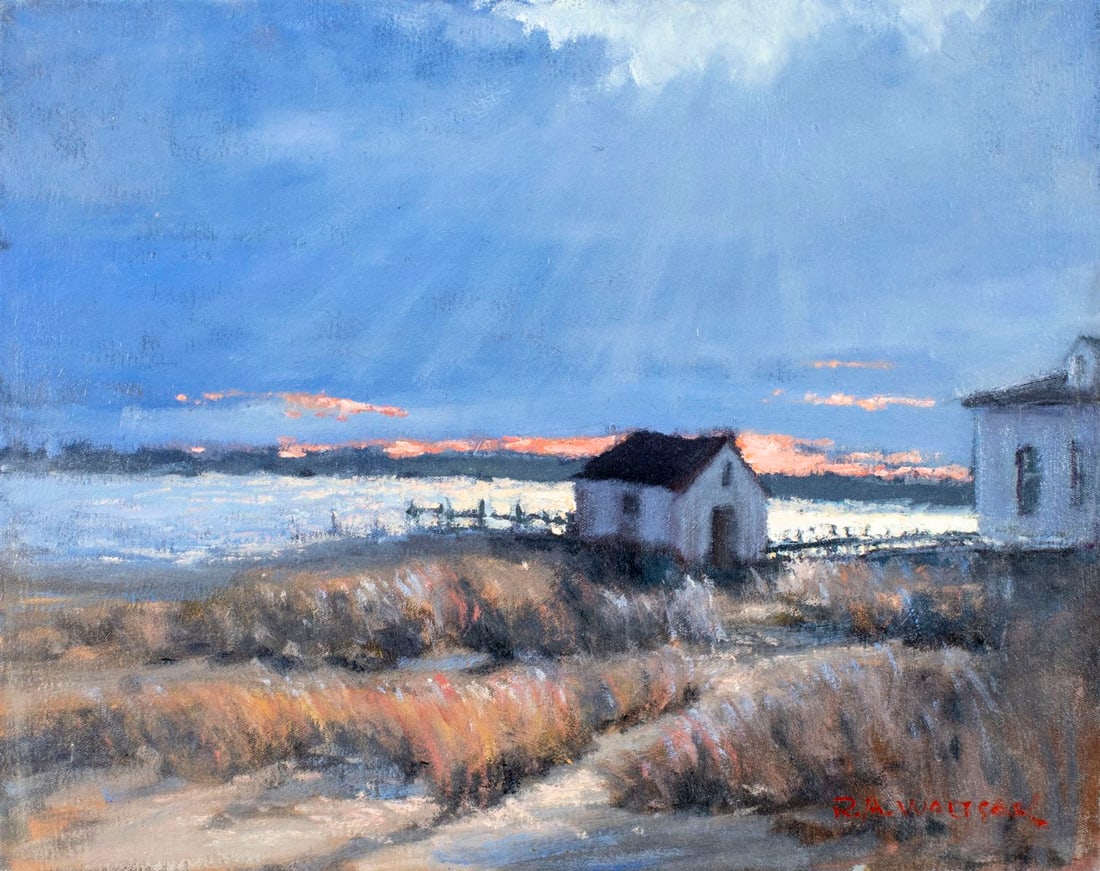 Robert Waltsak (NJ,b 1944) oil painting (1 of 13)