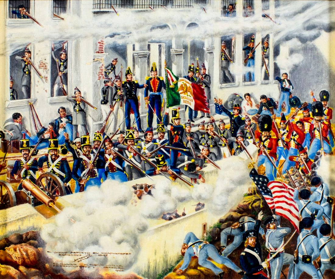 Alfredo Barron (Mexico,mid 20C) oil painting (1 of 12)