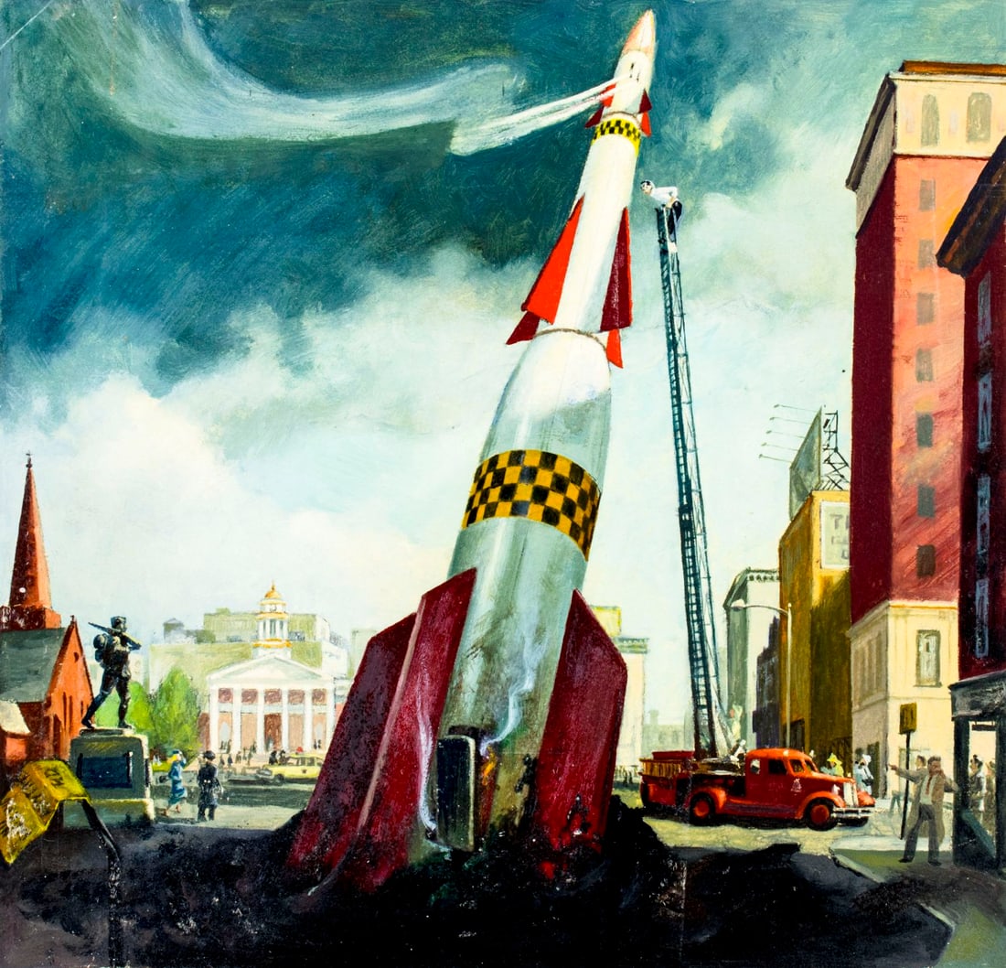 Kenneth Davies (CT,MA,1925-2017) oil painting (1 of 14)