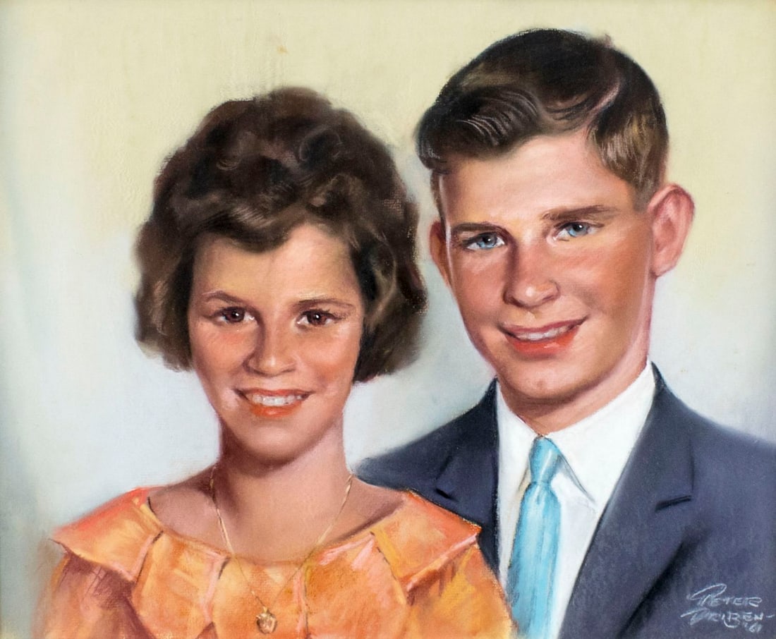 Peter Driben (MA,1903-1968) pastel painting (1 of 11)