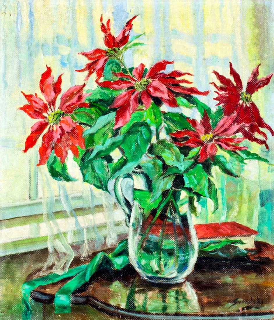 ATTR Frank J Suwalski (CA,20C) oil painting (1 of 12)