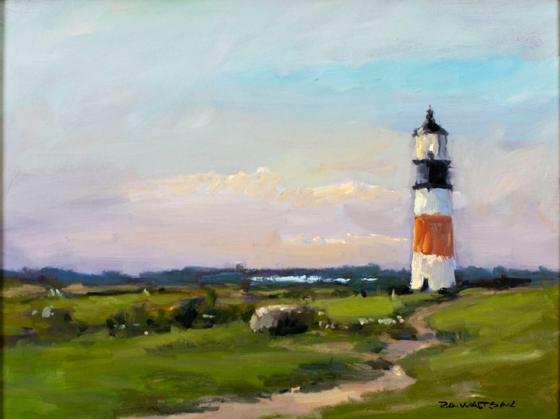 Robert Waltsak (NJ,b 1944) oil painting (1 of 13)