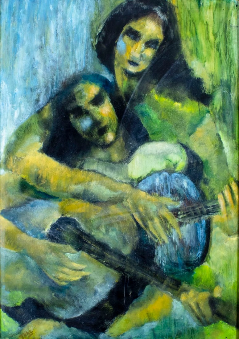 Thelma Thal (NY,1903-2001) oil painting (1 of 14)