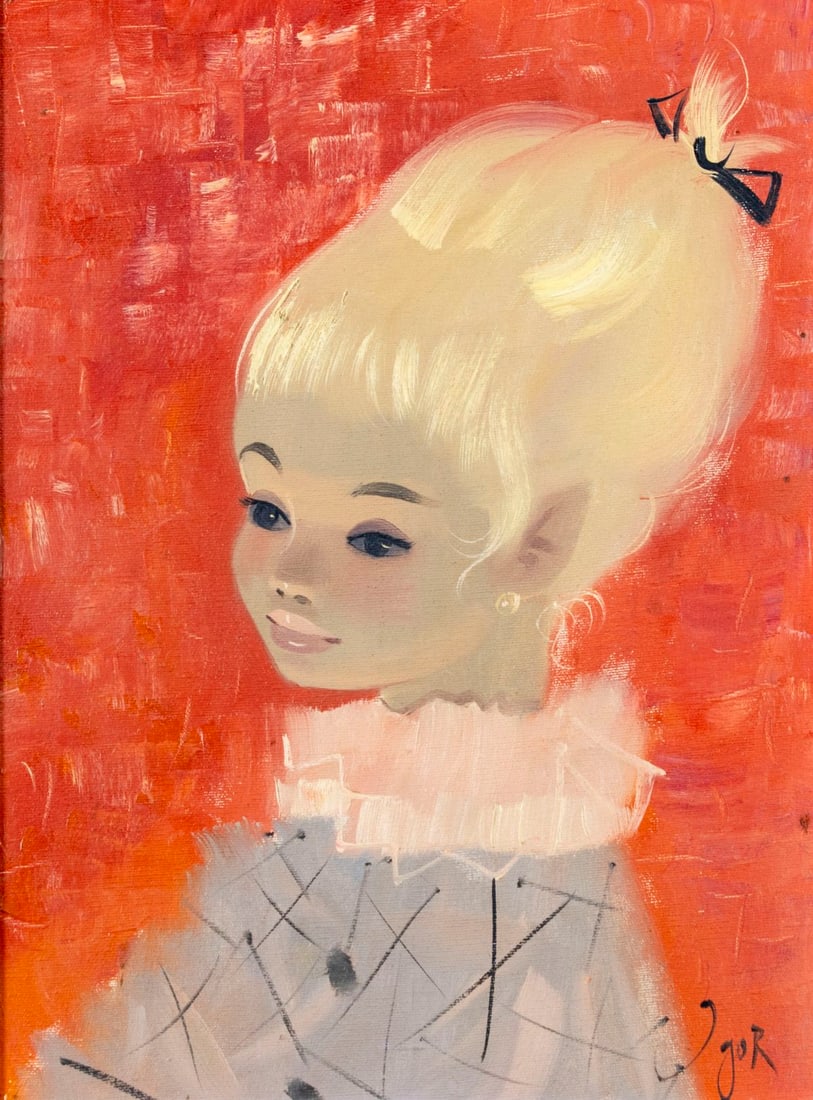 Igor Pantuhoff (NY,Russia,1911-1972) oil painting (1 of 13)