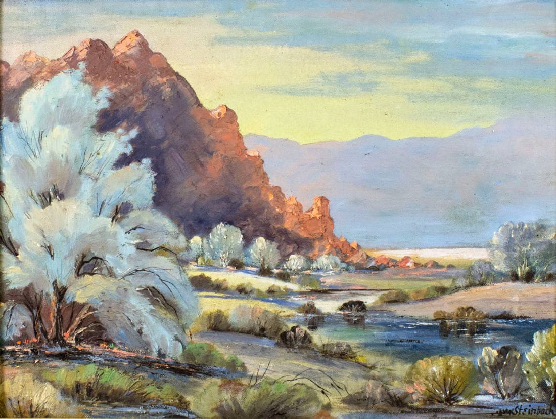 William Steinbach (ca,19121987) Oil Painting Auction