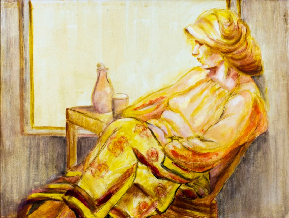 Thelma Thal (NY,1903-2001) oil painting (1 of 12)