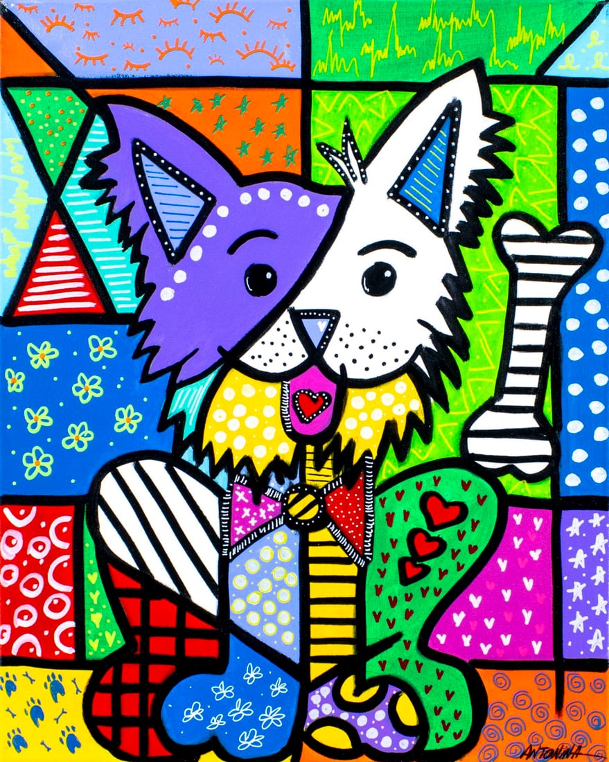 Antonina (US,20/21C) oil painting (1 of 10)