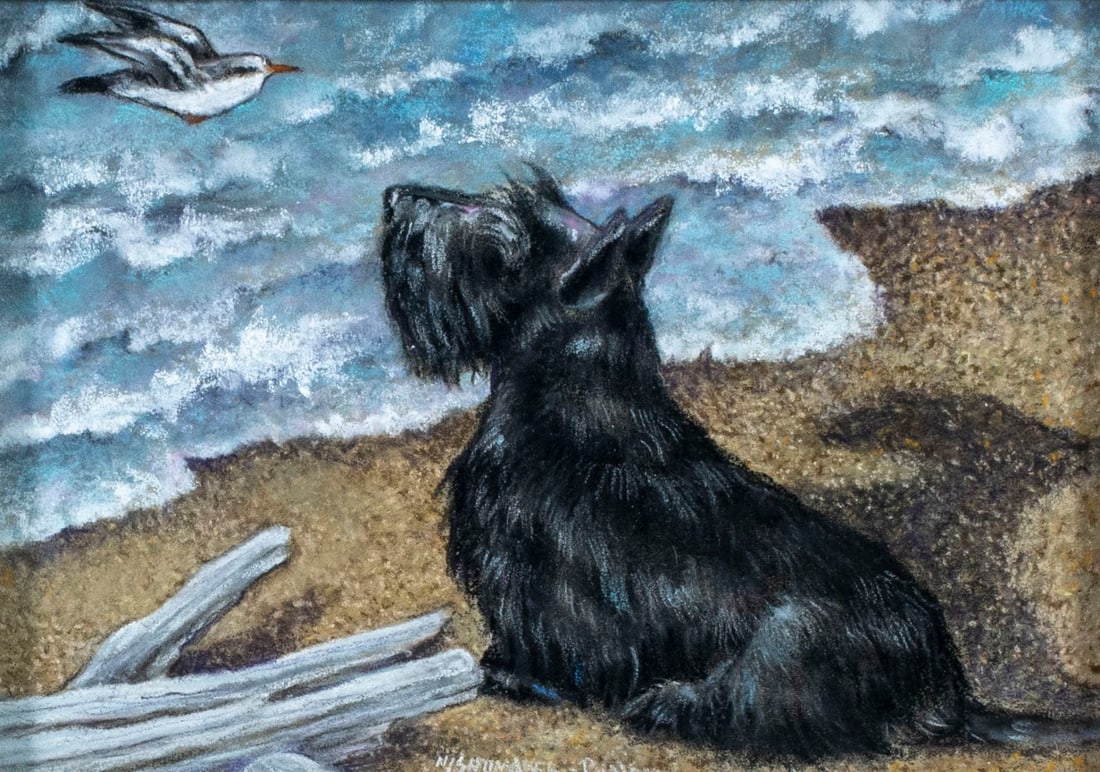 Nancy Shumaker Pallan (PA,20/21C) pastel painting (1 of 10)