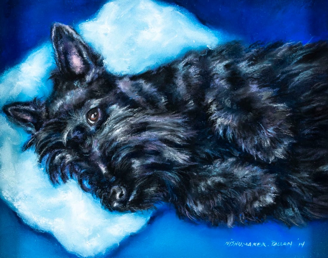 Nancy Shumaker Pallan (PA,20/21C) pastel painting (1 of 10)