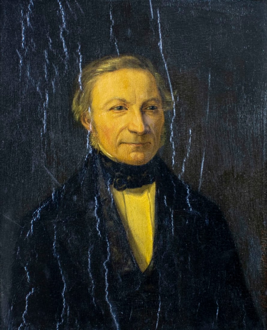 C A Schmidt (US,mid 19C) oil painting (1 of 11)