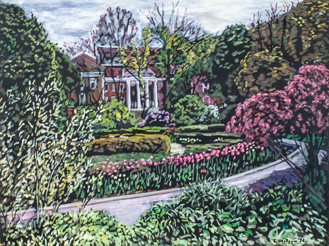 Evelyn Metzger (NY,Brazil,1911-2007) oil painting (1 of 13)