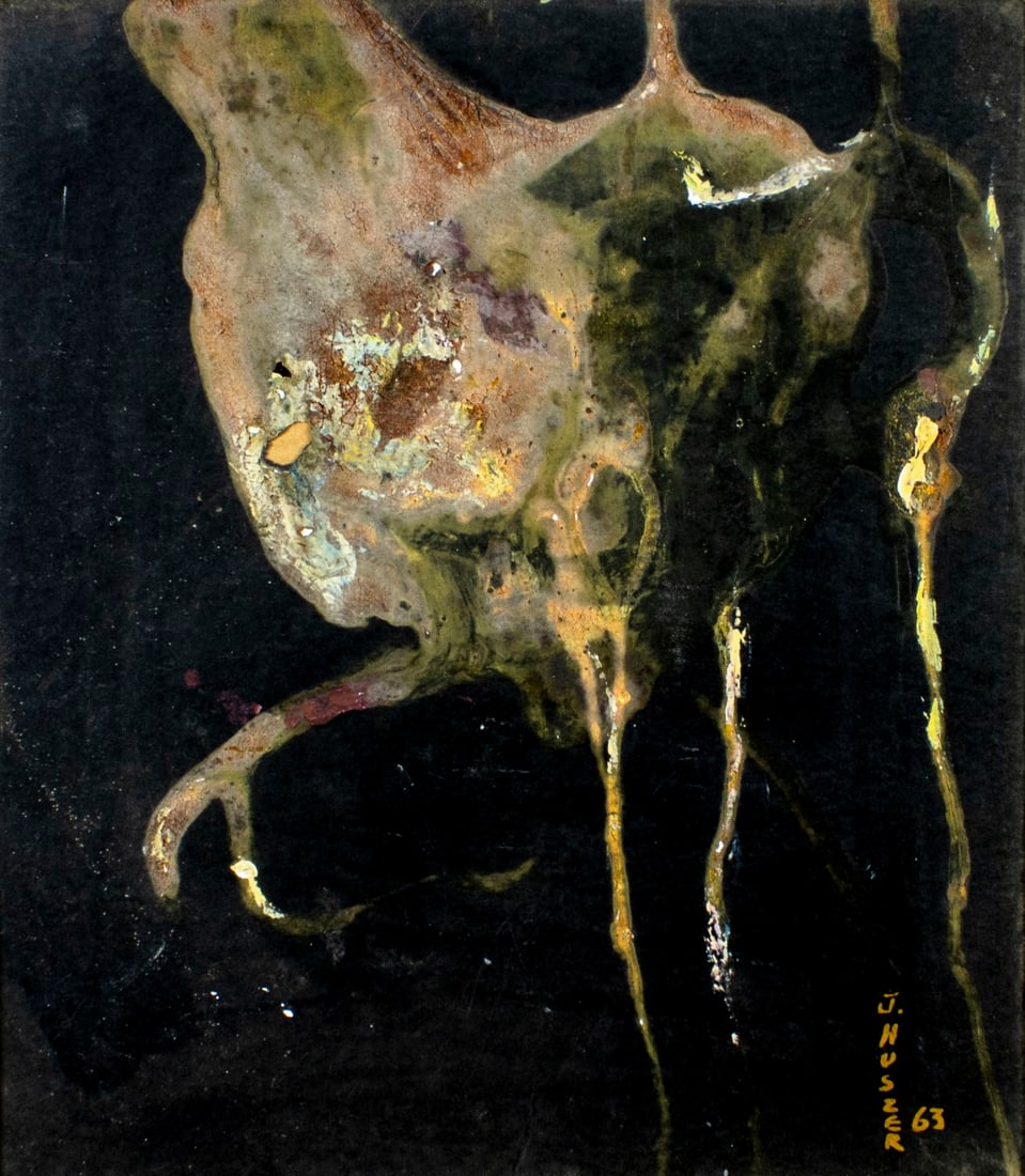 John Huszer (RI,1912-1983) oil painting (1 of 12)