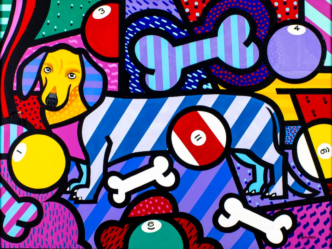 Valter de Morais (Brazil,FL,b 1948) oil painting (1 of 15)