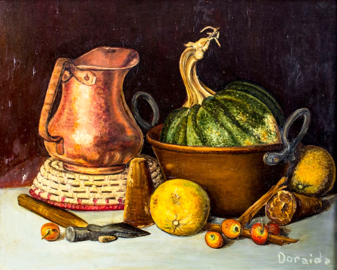Doraida (US,20C) oil painting (1 of 12)