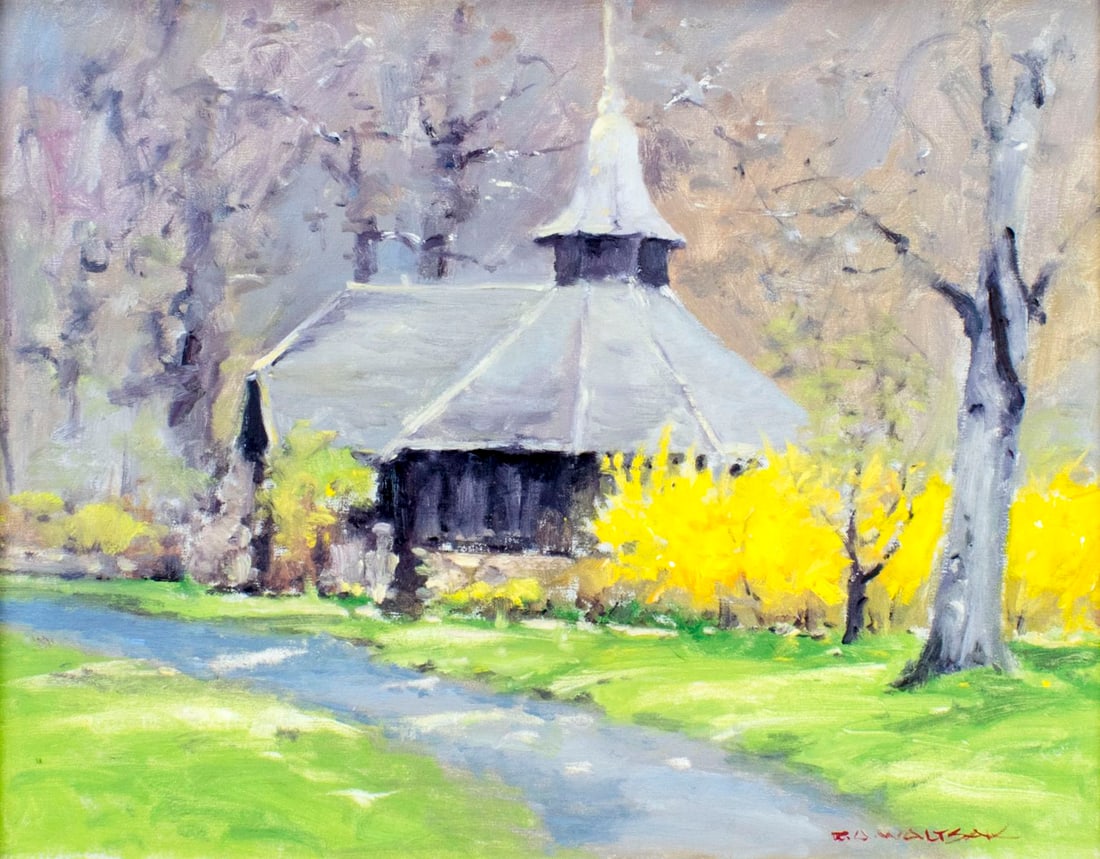 Robert Waltsak (NJ,b 1944) oil painting (1 of 12)