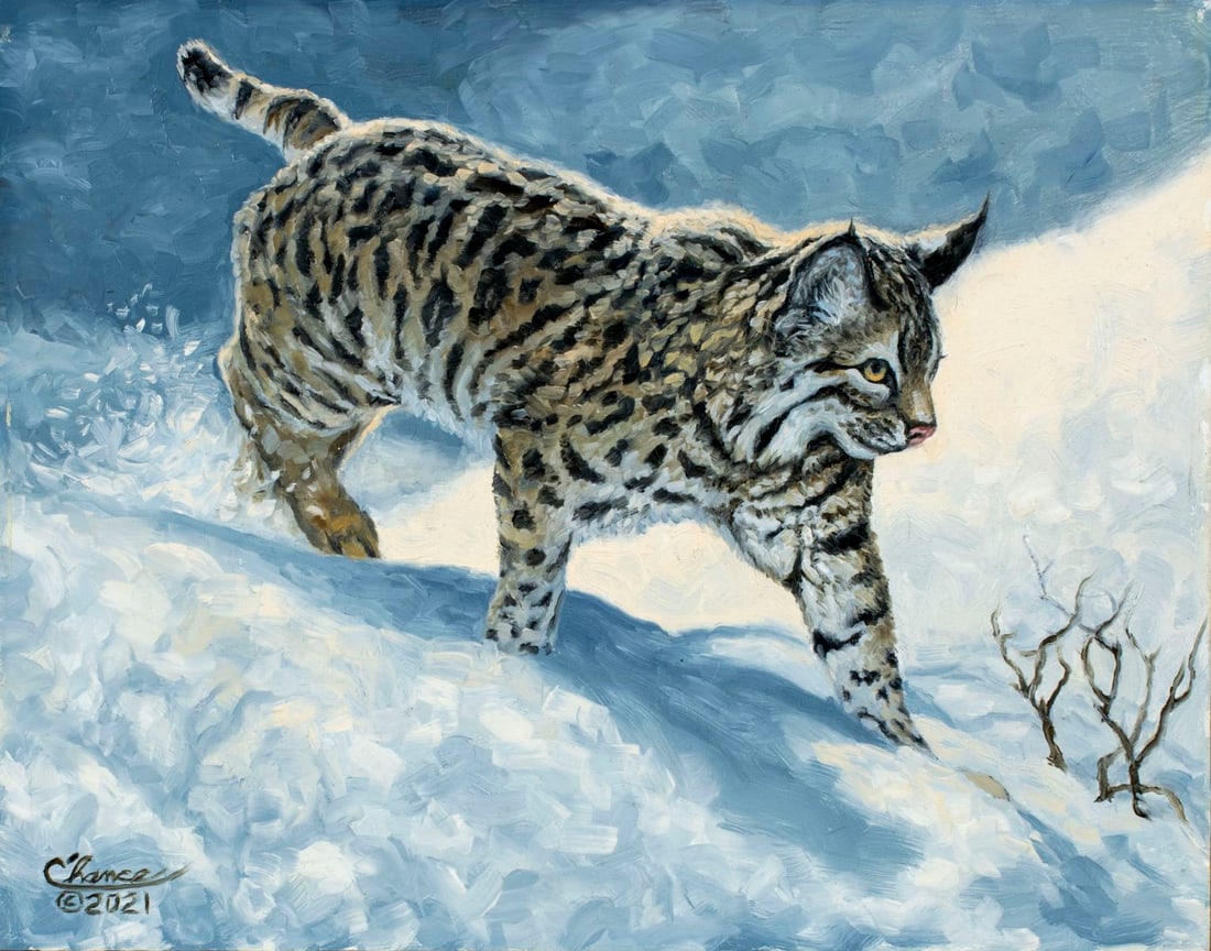 Chance Tedesco (FL,PA,20/21C) oil painting (1 of 10)