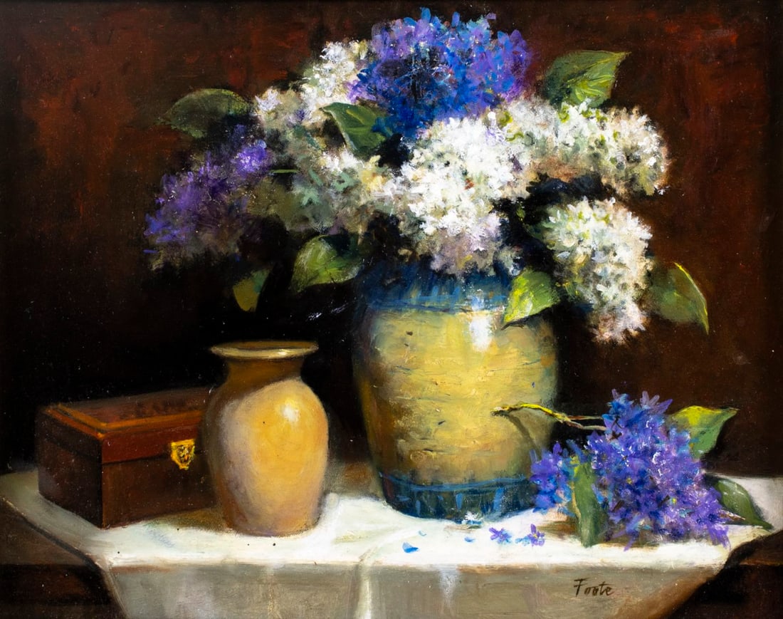 John Foote (US,20/21C) oil painting (1 of 16)